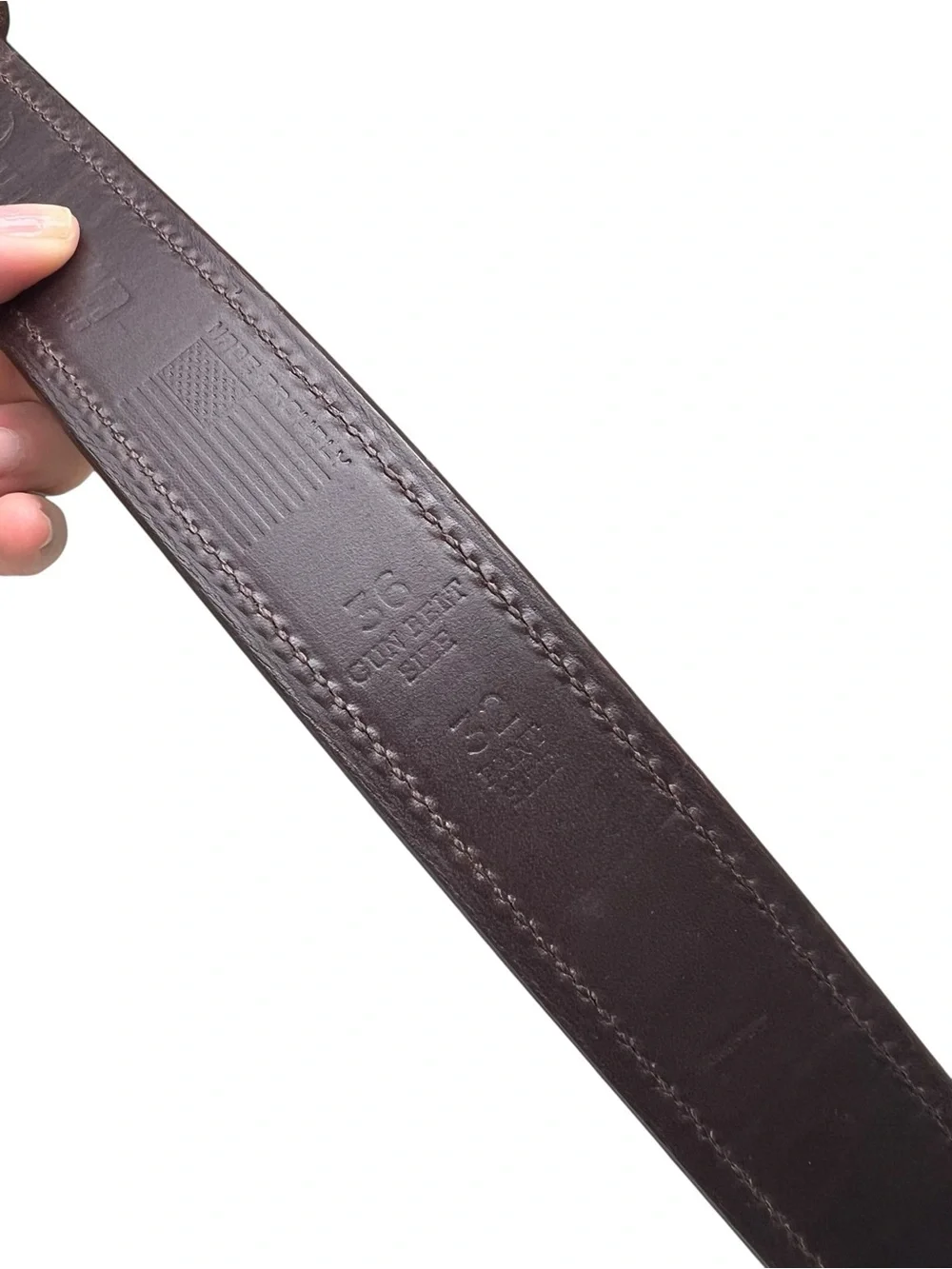 Alien Gear Men’s Tactical Brown Leather Size 32 Holster Belt